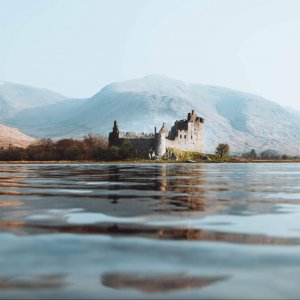 Kilchurn Castle in Scotland